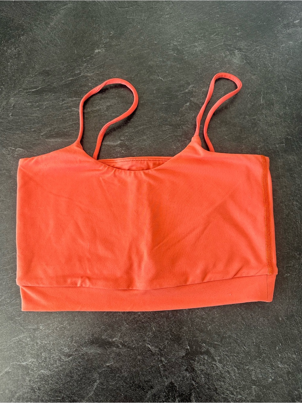 Women's Coral Crop Tank Top - Sleek Strappy Design